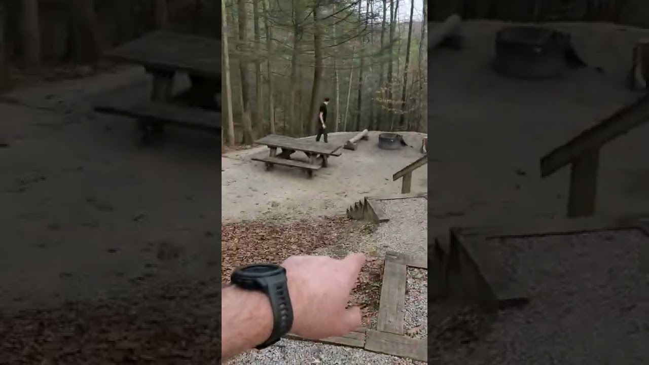 Check out this campsite!  -  TikTok hikerj