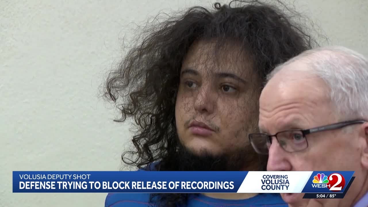 Защита пытается заблокировать публикацию записей перестрелки с участием заместителя шерифа округа...