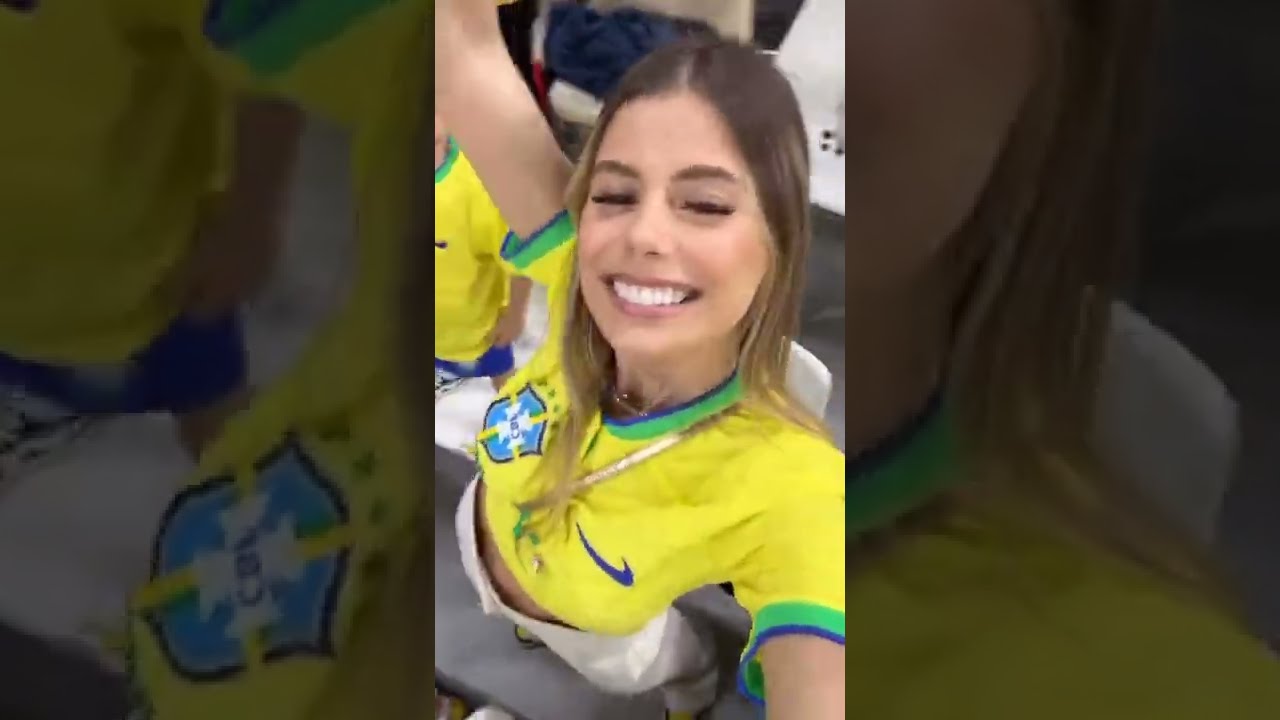Carol Cabrino mostra os bastidores do 1º jogo do Brasil na Copa do Qatar