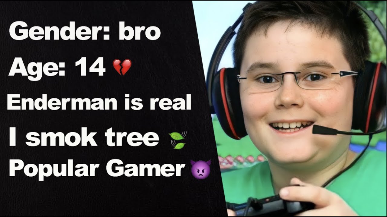 Minecraft Kid thinks he's the Main Character