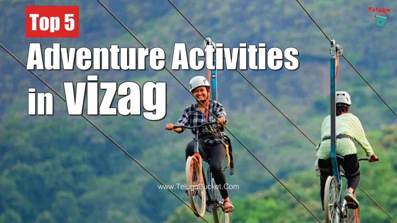 Top 5 Must Try Adventure Activities in Vizag | Visakhapatnam | Telugu Bucket