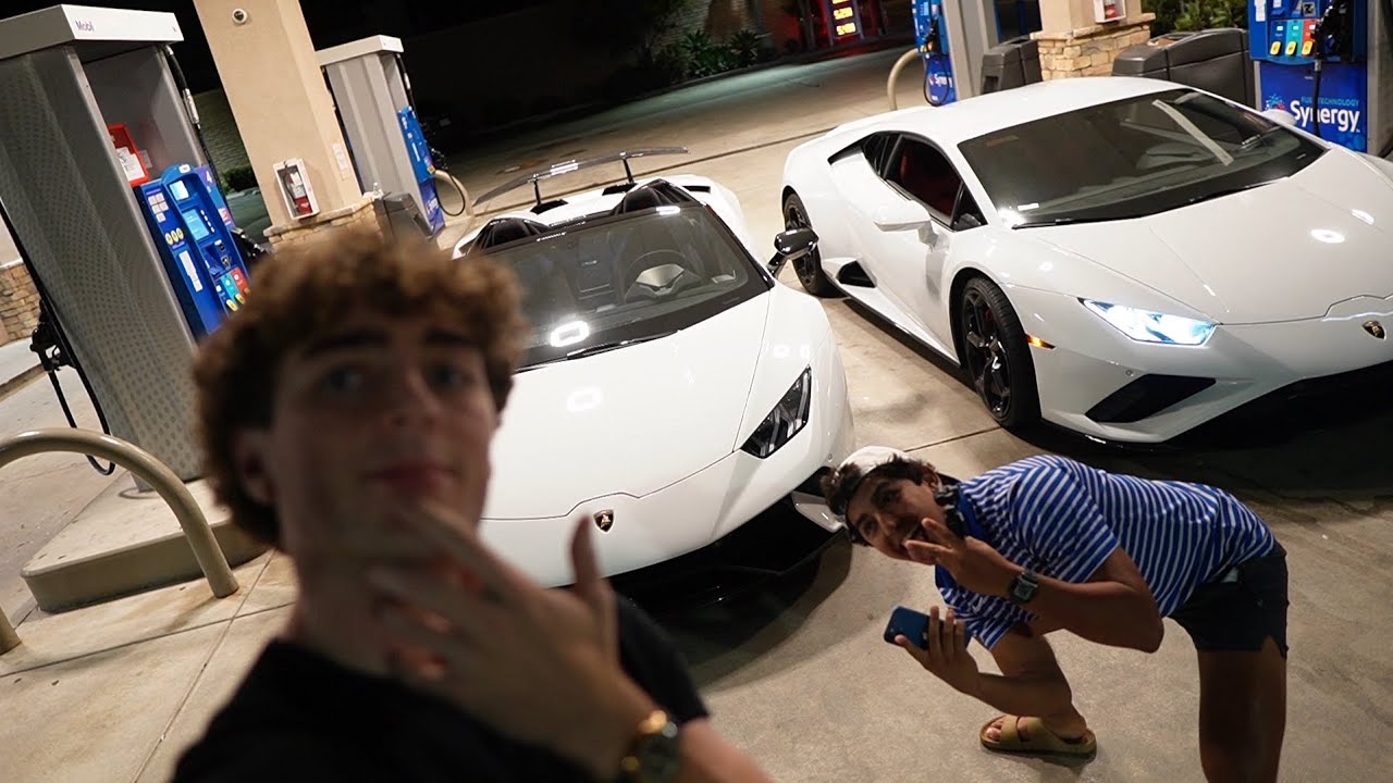 going to LA with the boys after getting rich young
