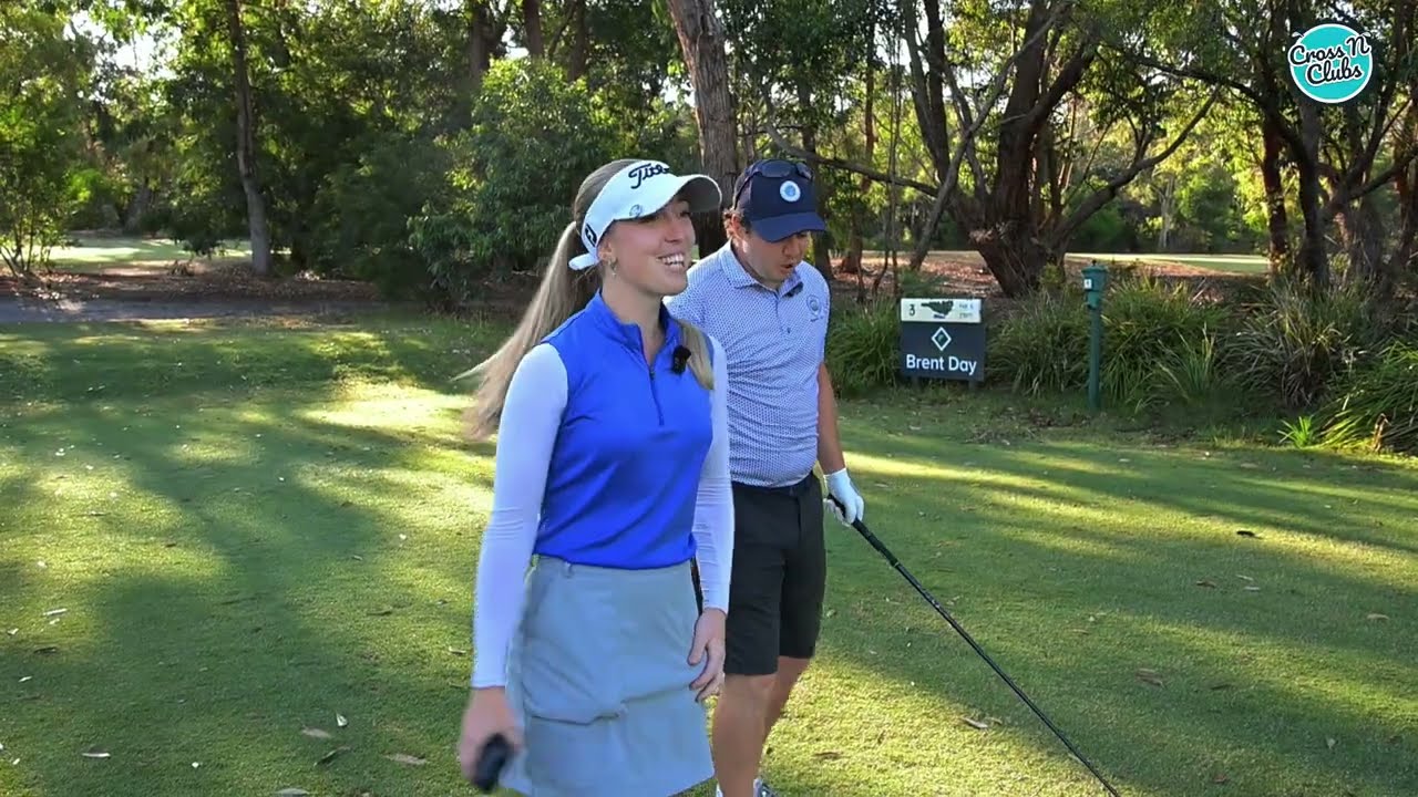 We played a Pro golfer… what were we thinking?? 