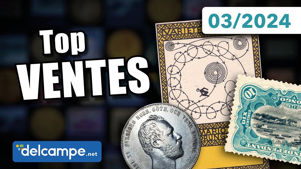 Les + BELLES VENTES Delcampe (mars 2024) | Les objets de collection de la marketplace