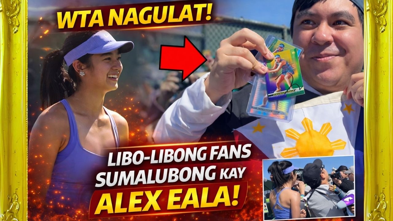 WTA Nagulat! Libo-libong Fans Sumalubong kay Alex Eala sa Unang Training Bago ang Indian Wells!