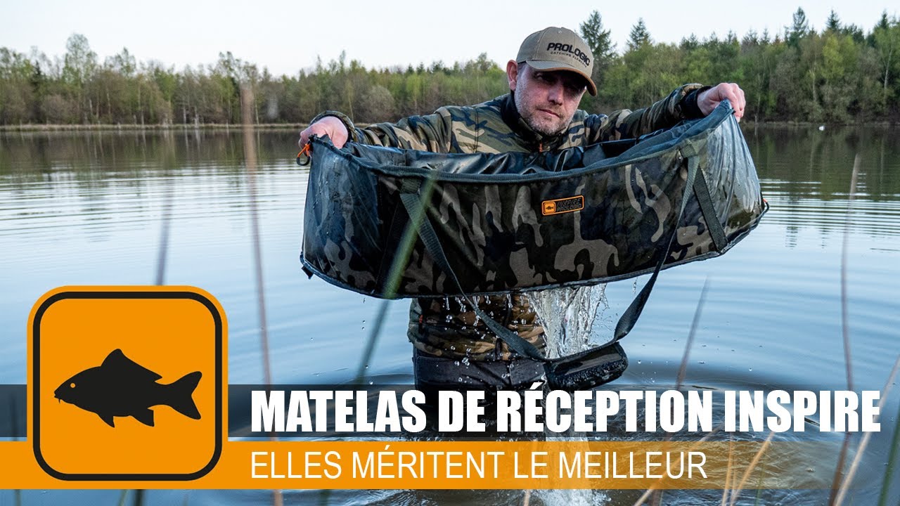 Matelas de réception carpe Inspire de Prologic : l'éthique à même le cuir !