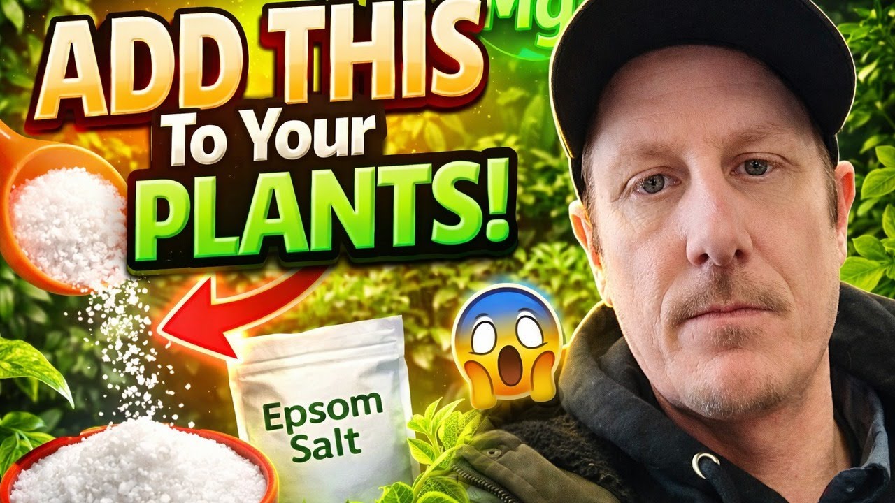 Epsom Salt for Plants: EXPLOSIVE Growth in 7 Days (1 Tbsp/Gallon Hack)