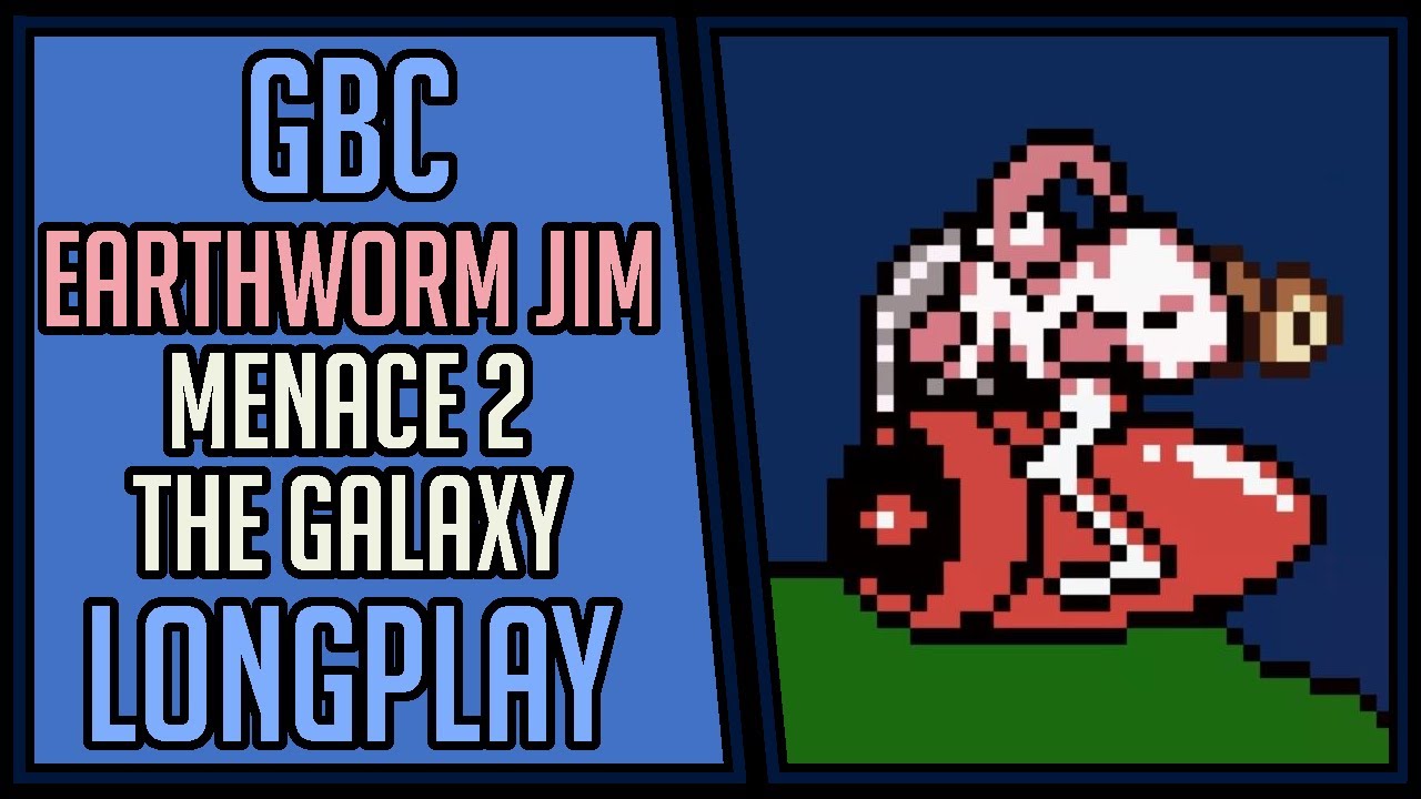 Earthworm Jim: Menace 2 the Galaxy (100%+Bonus) | GBC | Longplay | Walkthrough #159 [4Kp60]
