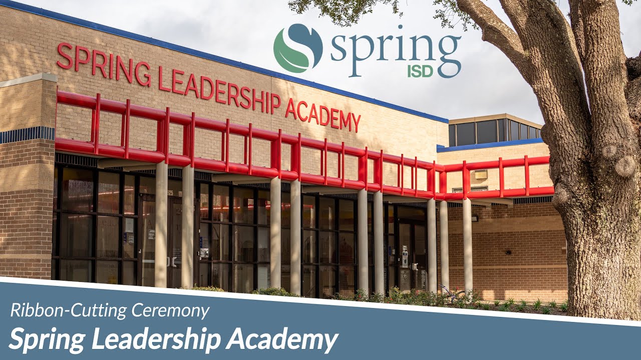 Ribbon-Cutting Ceremony at Spring Leadership Academy