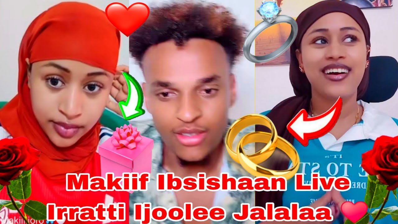 #Makiif Ibsishaan Live irrattii 👫💍♥️
