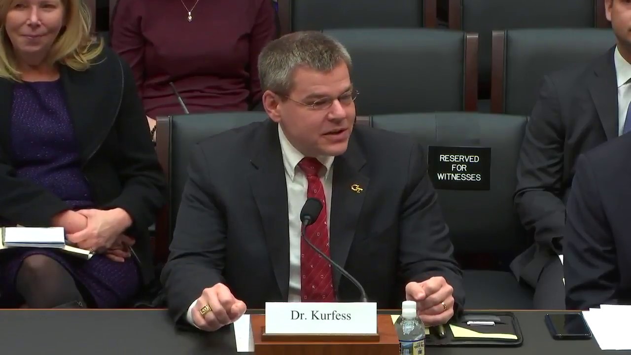 Tom Kurfess SME President Speaks on Capitol Hill