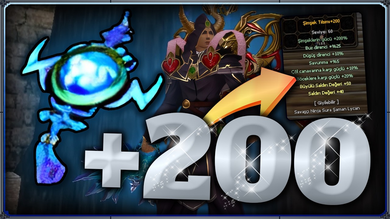 TEK VİDEODA TILSIMI +200 YAPTIM! 🙀 ( 8000 WON ) | Metin2 TR