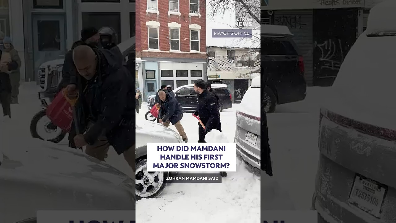How did Mamdani handle his first major snowstorm?