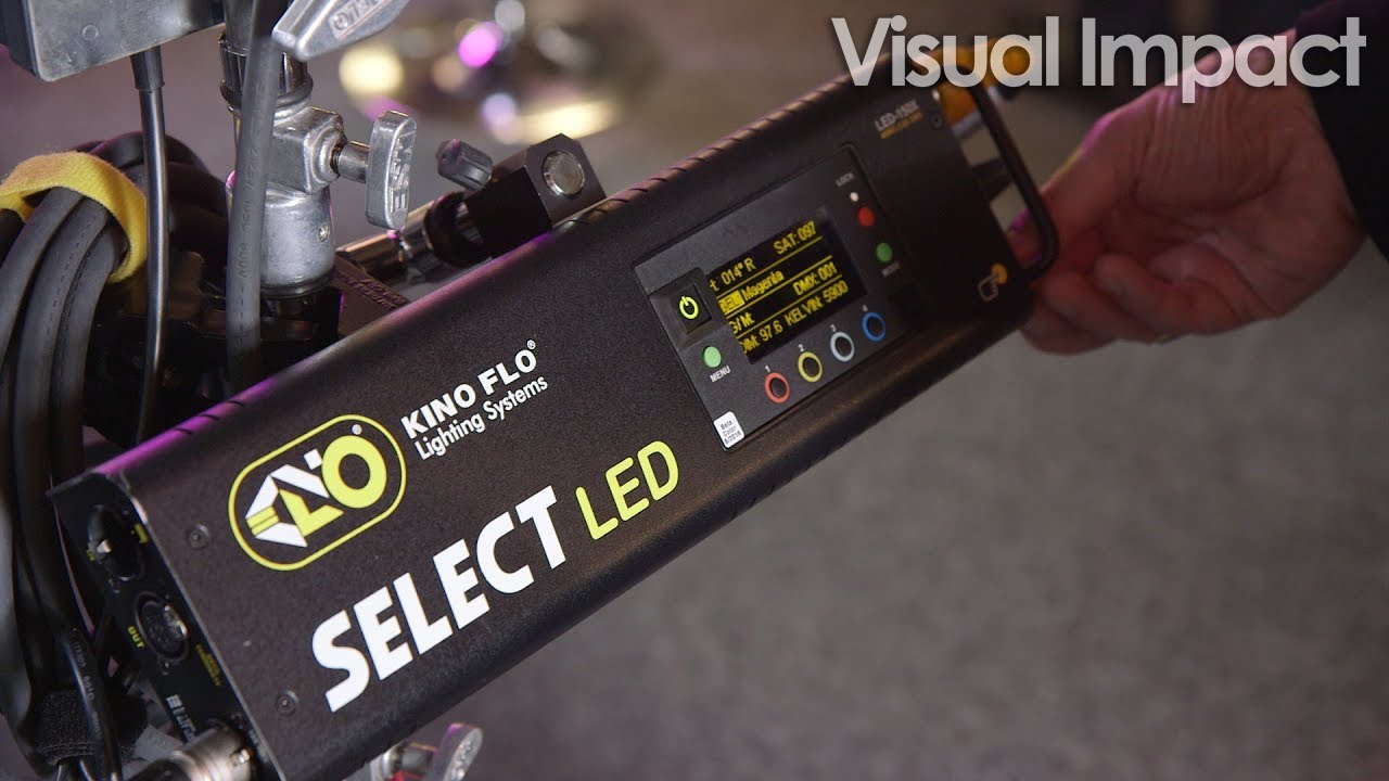 IBC 2016: Kino Flo SELECT LED Extended Colour Range