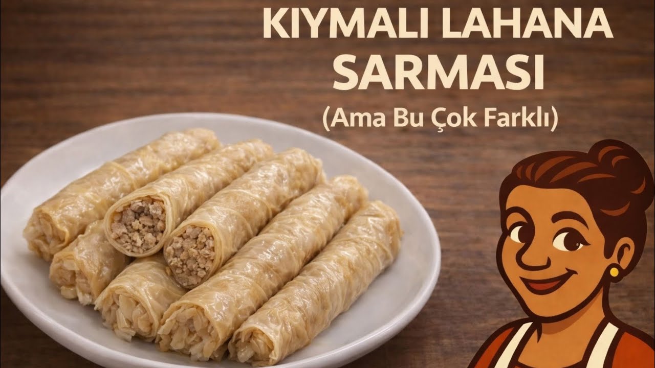 Kimse Böyle Yapmıyor! Kimyonlu Karabiberli Kıymalı Lahana Sarması ❤️Renkli Yemeklertv 
