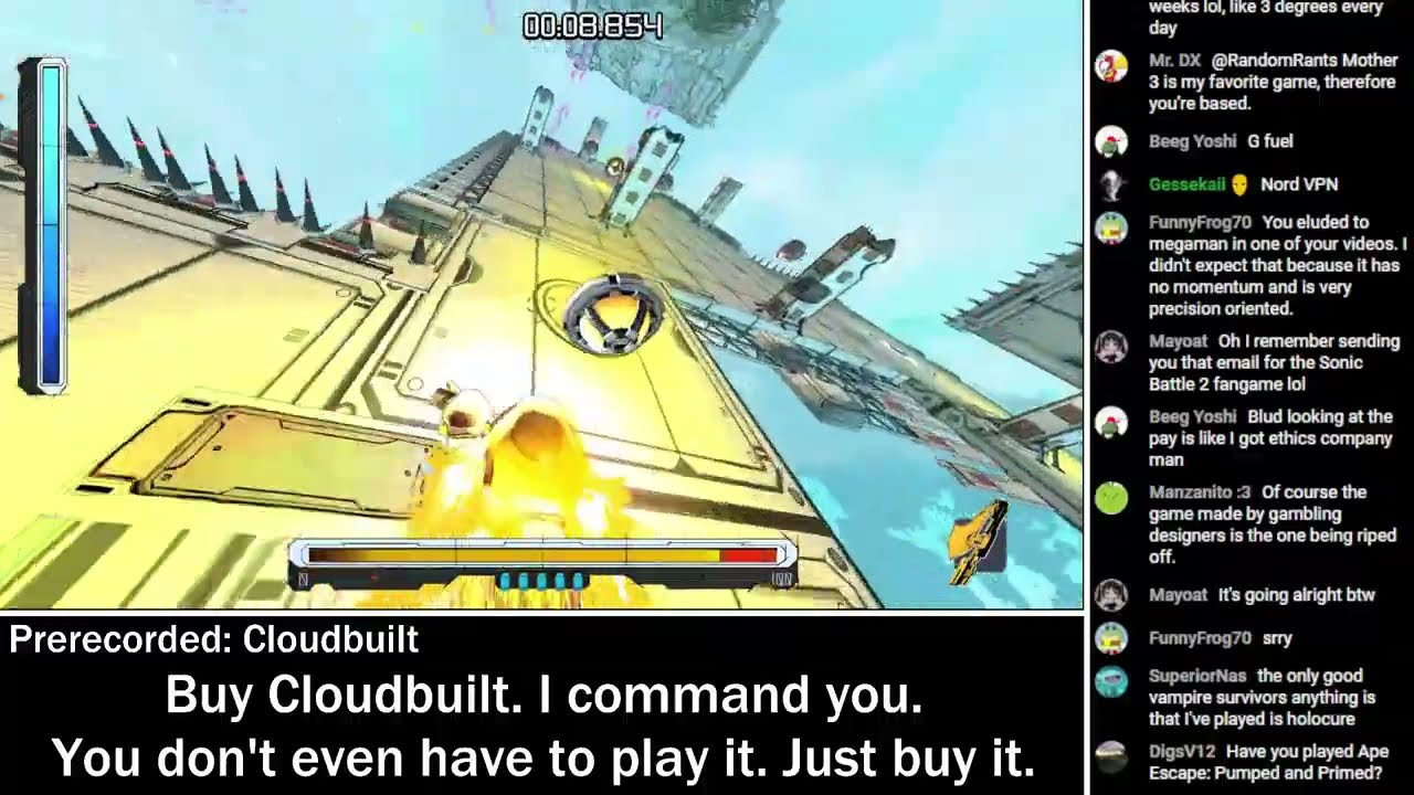 Showing My Best Times in Cloudbuilt, Then Maybe Something Extra