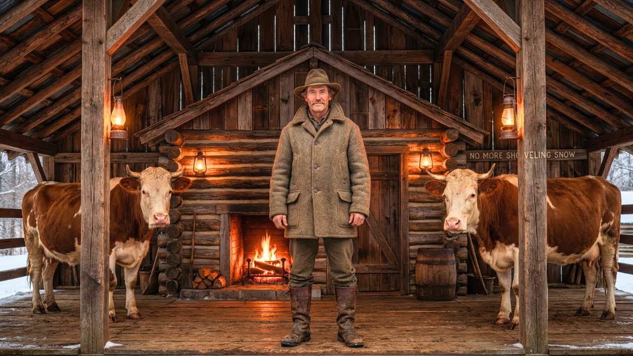 Se Rieron cuando Construyó un Granero sobre su Cabaña, hasta que Nunca más Volvió a Palear Nieve.