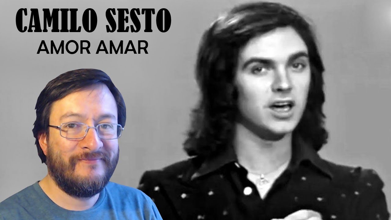 Camilo Sesto | Amor Amar (en vivo) | REACCIÓN