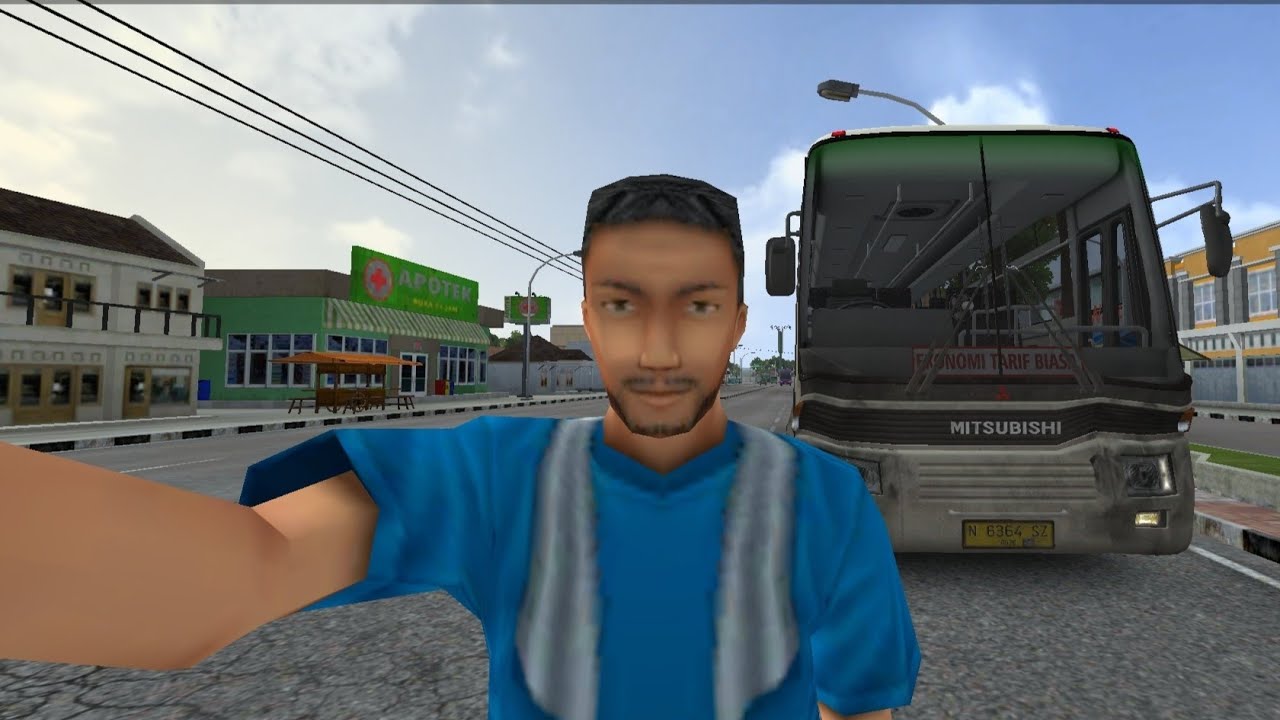 Bus Simulator Indonesia Mobile Game Play