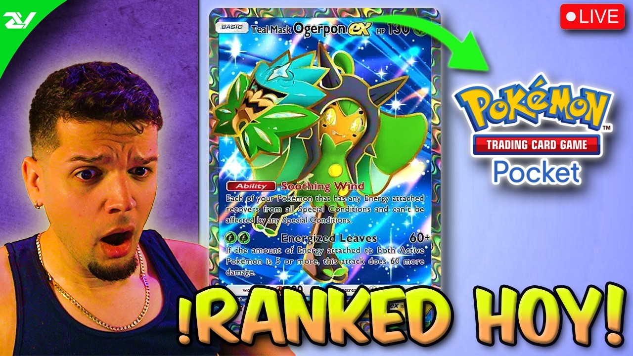 El Redy del RNG juega Ranked de Pokemon TCG Pocket