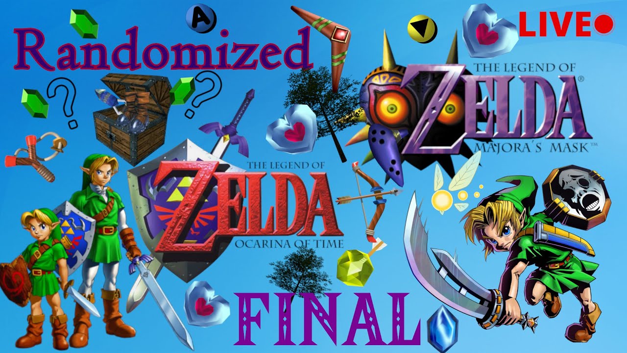 OOTMM crazy Zelda Randomizer with new Randomized items FINAL