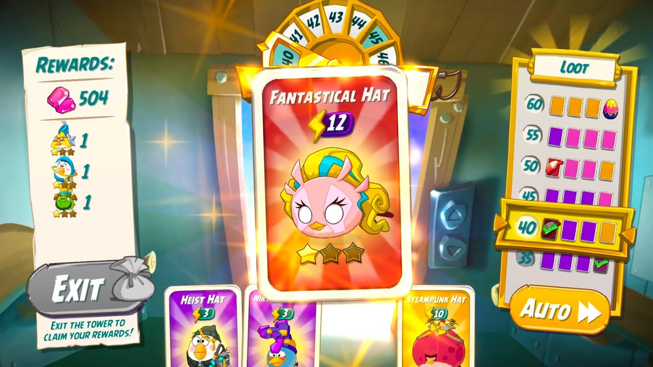 NEW Secret Hats in Angry Birds 2 Tower of Fortune! (Fantastical Hat Set 2025)