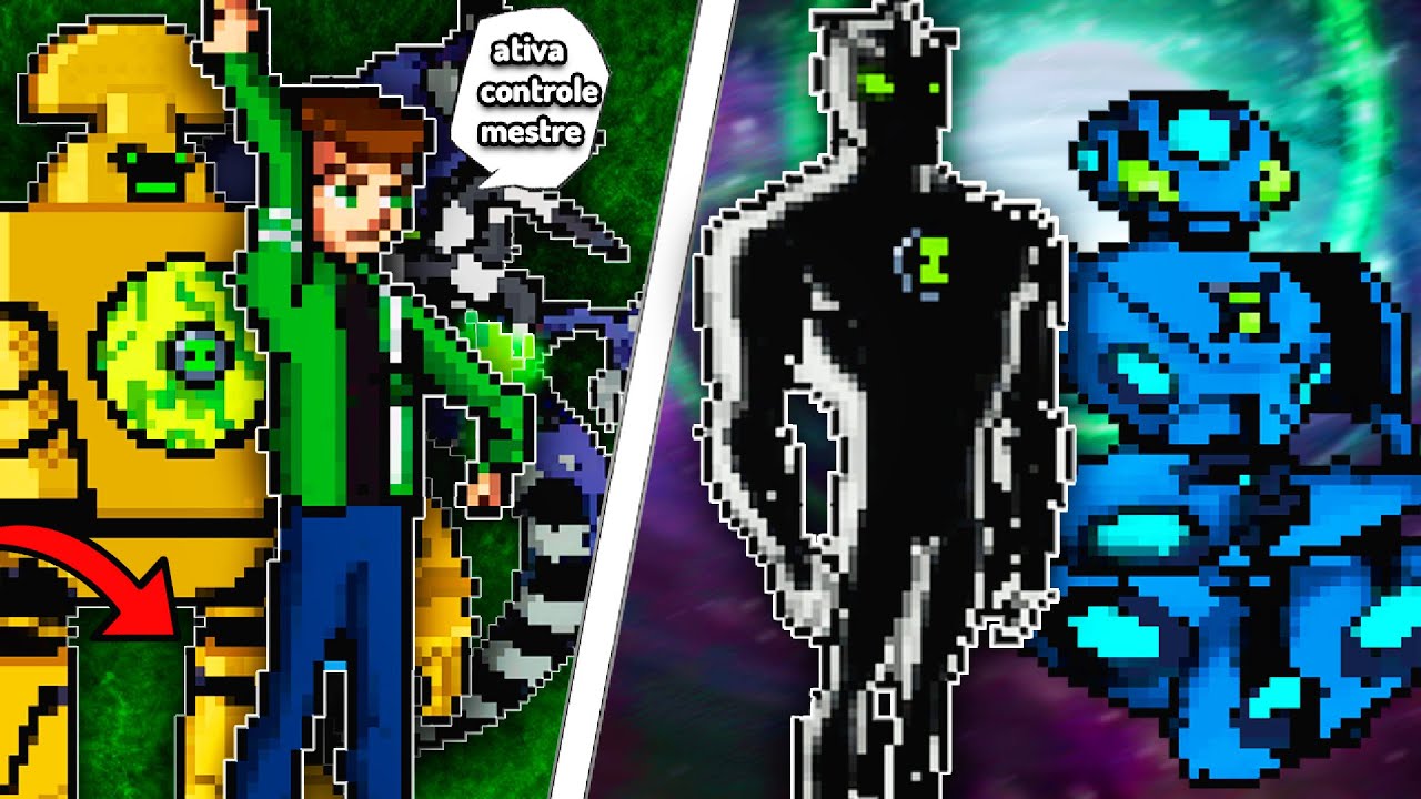 O NOVO BEN 10 &Eacute; UM DOS MELHORES CHARS DO MUGEN E EU POSSO PROVAR! (USA O CONTROLE MESTRE)
