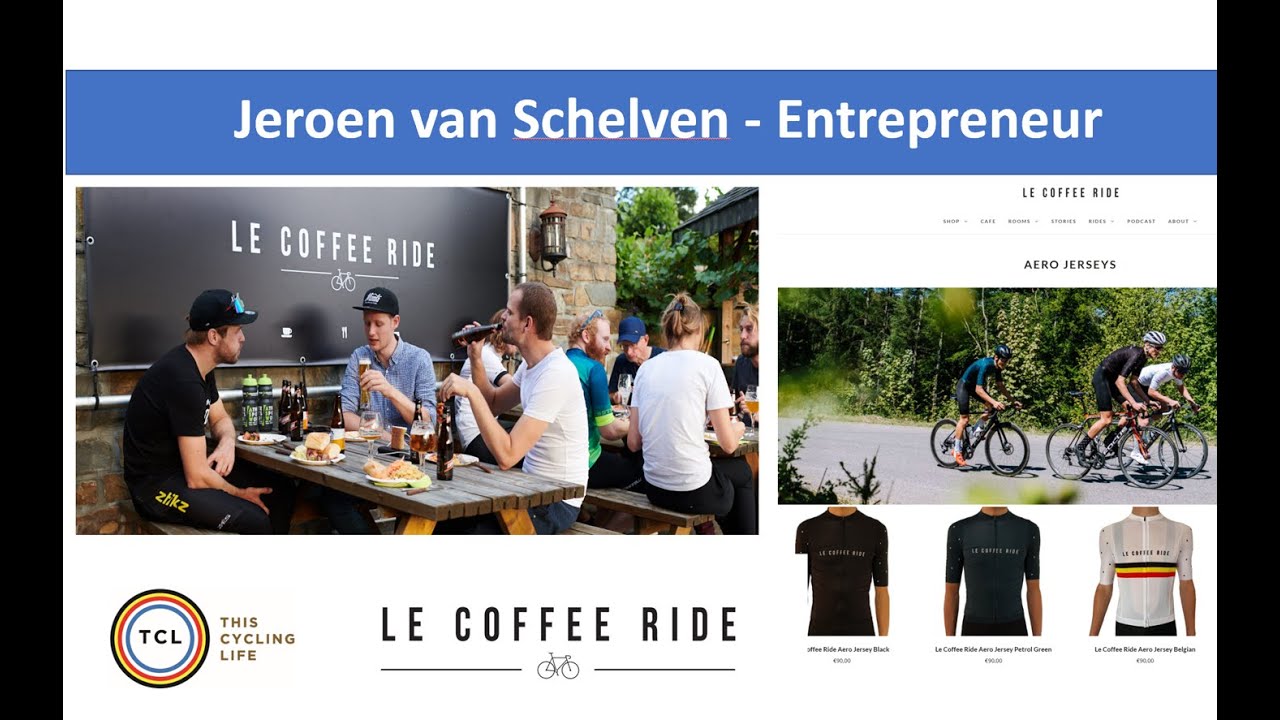 Jeroen van Schelven - Entrepreneur & Founder of Le Coffee Ride - Creativity & Innovation in Cycling