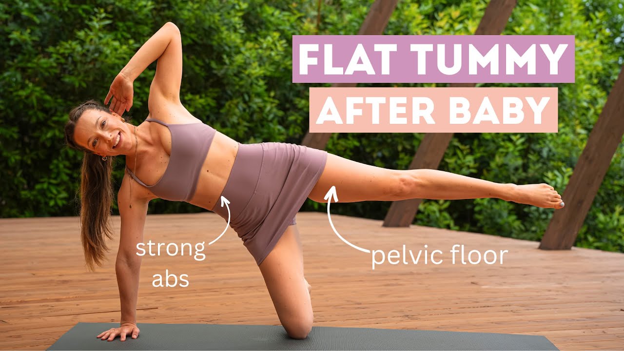 15 MIN Strong Core & Pelvic Floor Workout after birth - Diastasis Recti Save