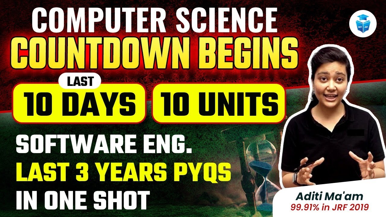 UGC NET Computer Science | UGC NET 2024 Paper 2 CS | Unit Wise PYQs + MCQs by Aditi Mam