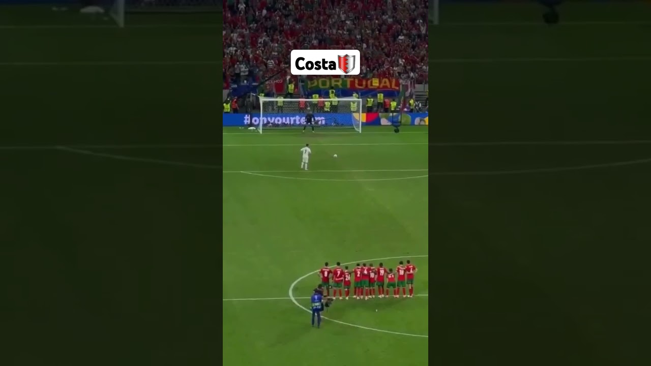 Diogo Costa Saving Cristiano Ronaldo, Pepe and Portugal against Slovenia from the stand🛡Which save
