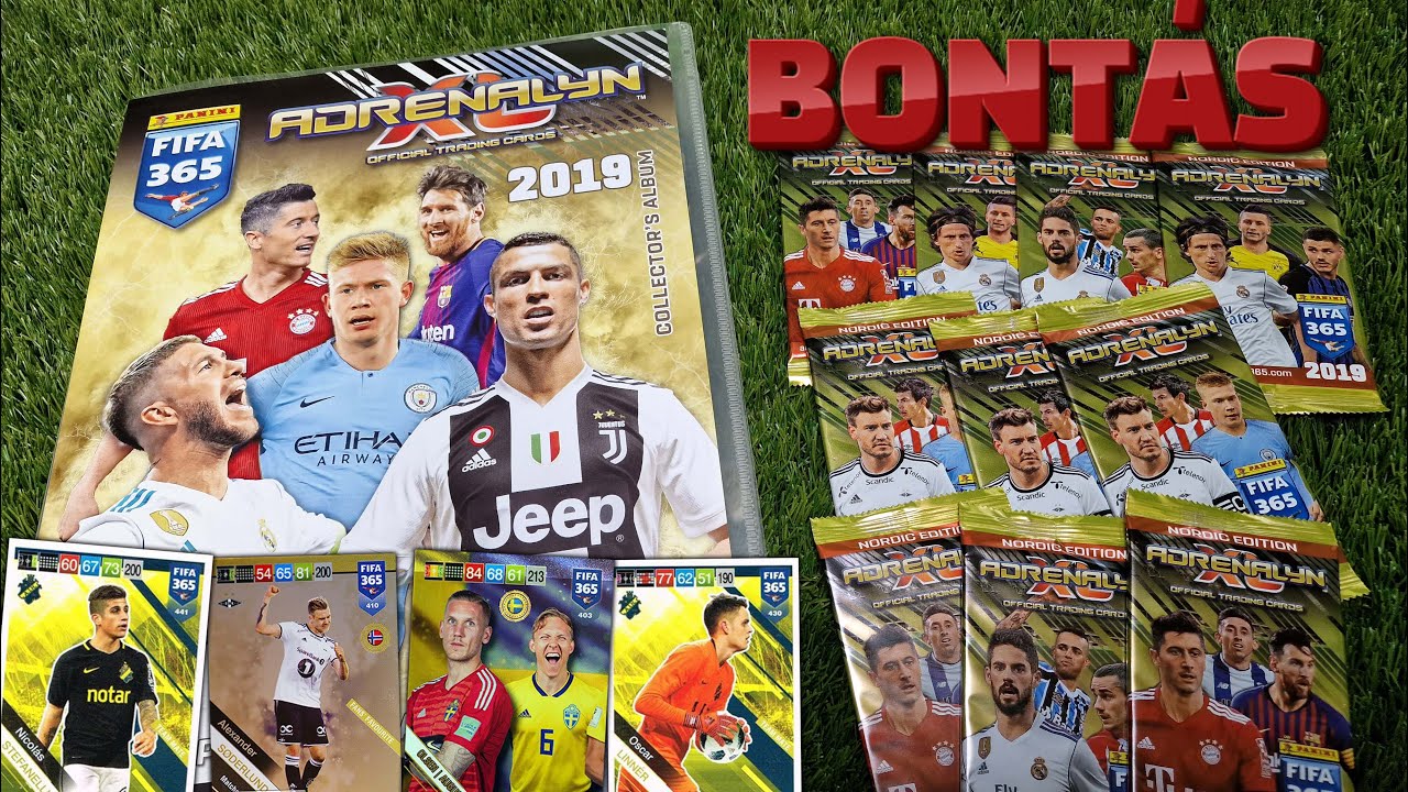 Panini FIFA 365 Adrenalyn XL 2019 Nordic Csomagok | Bontás