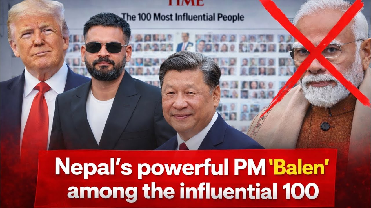 PM Balendra Shah is included in Time Magazine's influential 100, Who is Balendra? Balen into Top 100