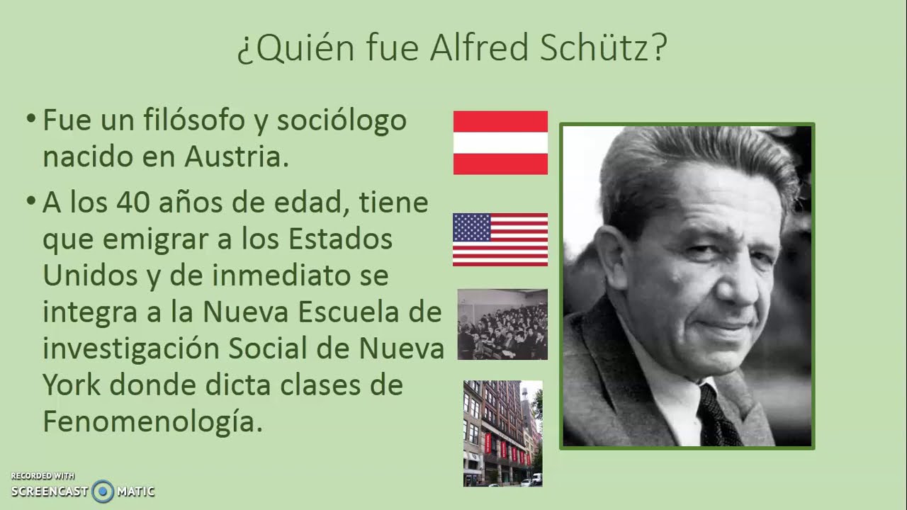 LA FENOMENOLOGIA DE ALFRED SCHUTZ