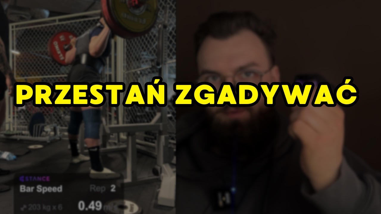Przestałem zgadywać na treningu (velocity tracker)