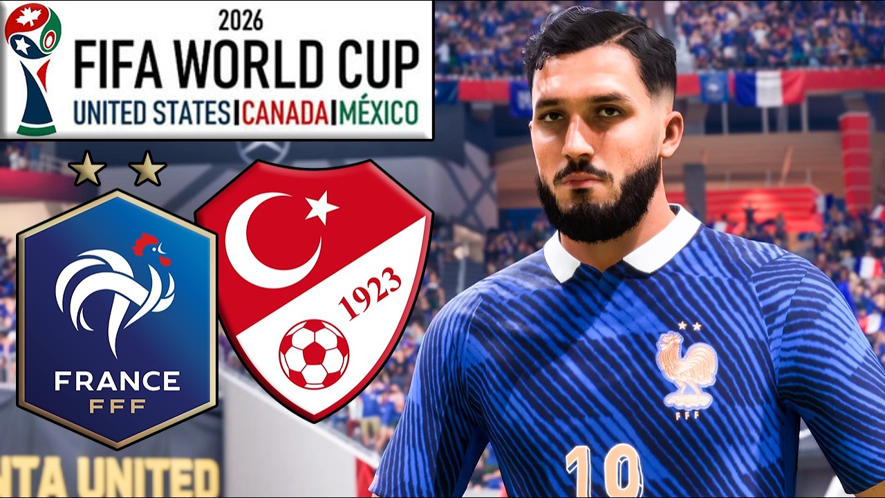 France vs Turquie | FIFA World Cup 2026 | Seizième de Finale | FC 26