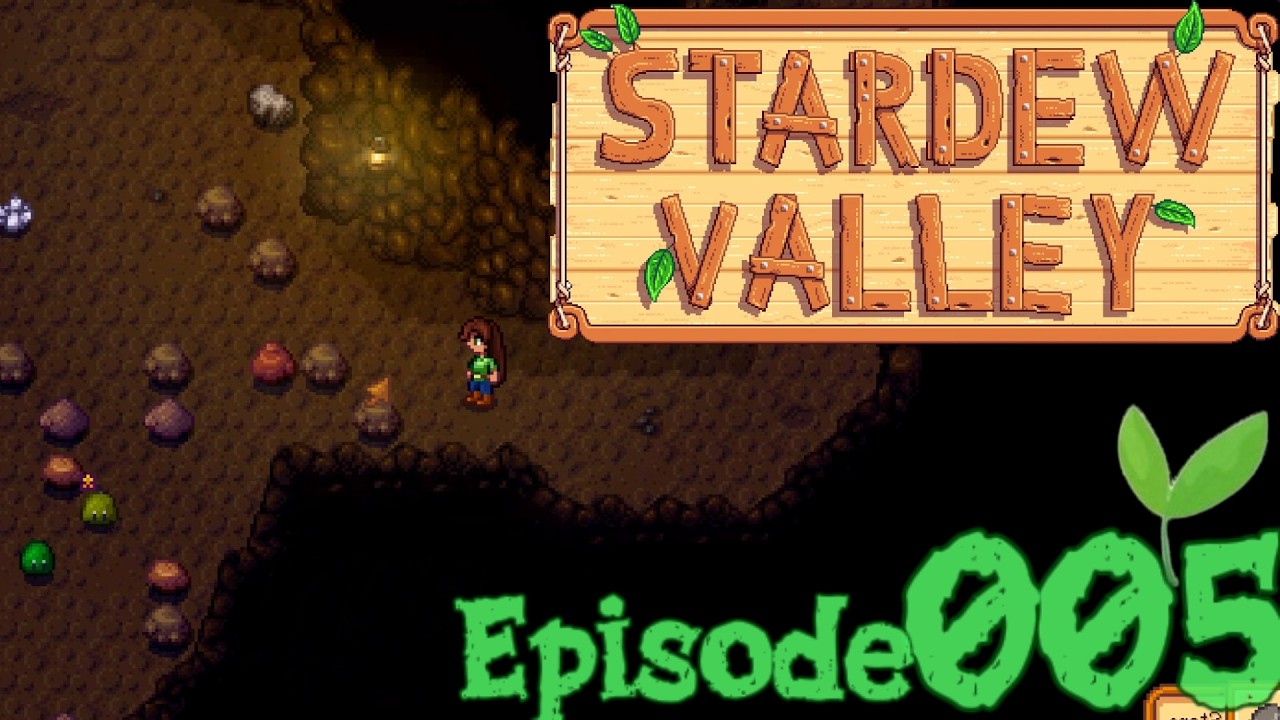 Digging In The Mines🌱Stardew Valley! - Episode 5