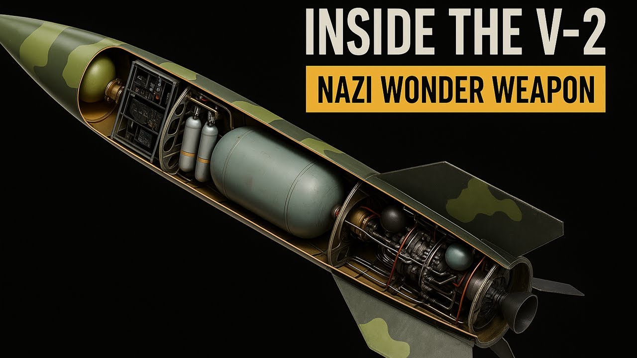 Inside the V-2 Rocket — How the First Ballistic Missile Worked (WWII)