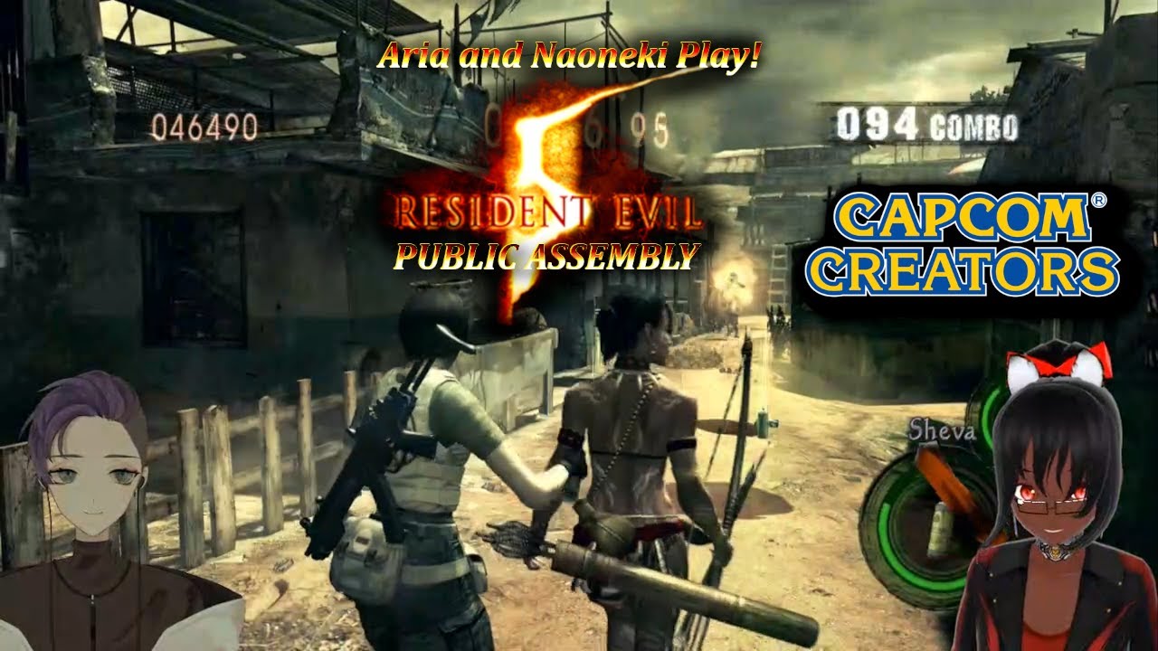 RE5 Mercs United! Co-op with Naoneki! - Public Assembly