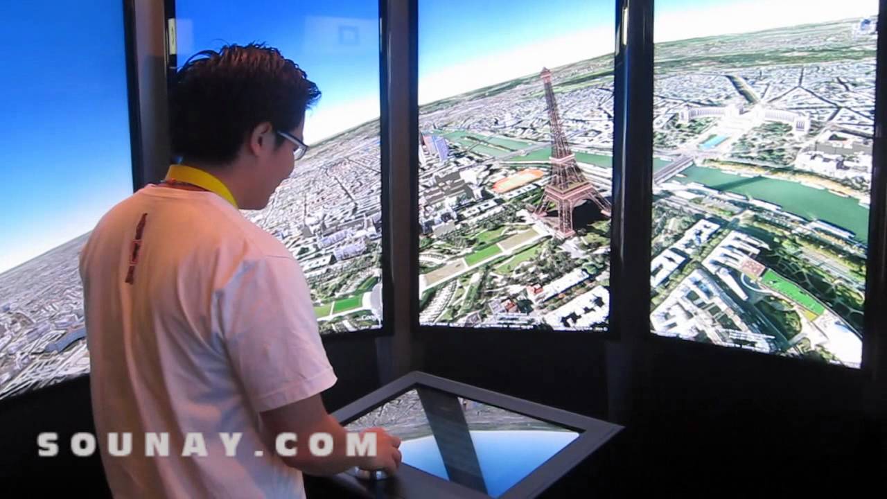ON|OFF Event Jakarta 2011 @America Google Earth 3D Map Technology played by Tai Tran