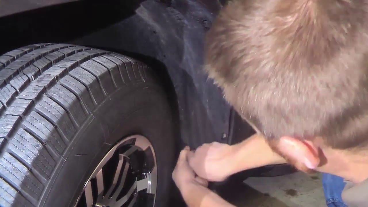 Installing WeatherTech No-Drill Mud Flaps on a Chevy Suburban