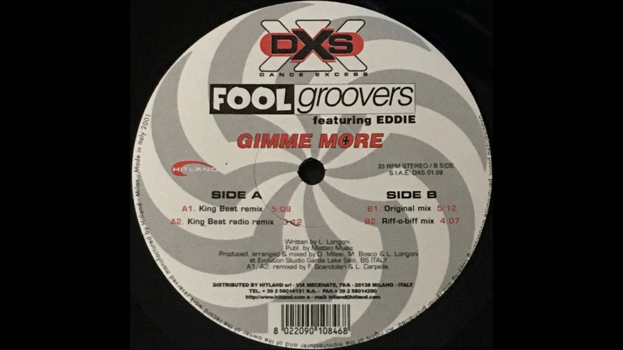 Fool Groovers Feat.  Eddie  –  Gimme More (King Beat Mix)
