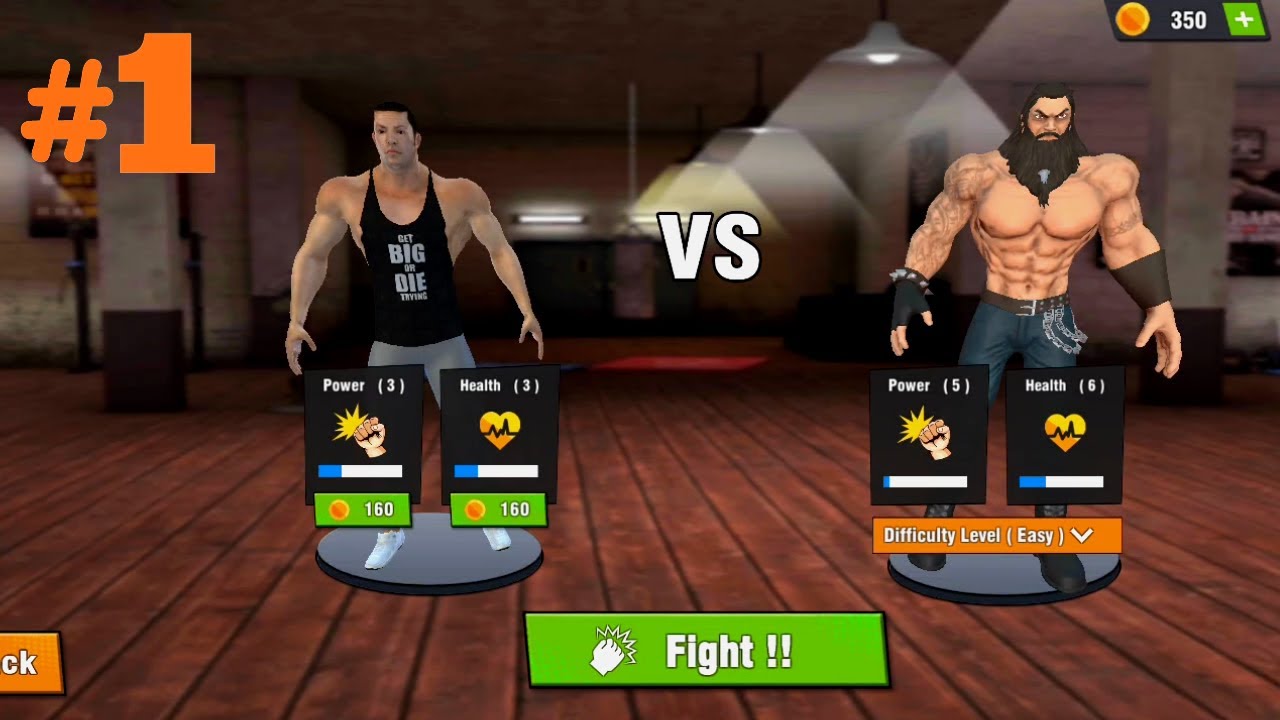 CAN I DEFEATED BOSS | GYM Fighting Games: Bodybuilder Trainer Fight PRO #1 | Android Gameplay | 2021