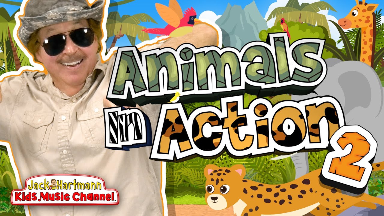 Animals In Action 2 | Fun Animal Song for Kids! | Jack Hartmann