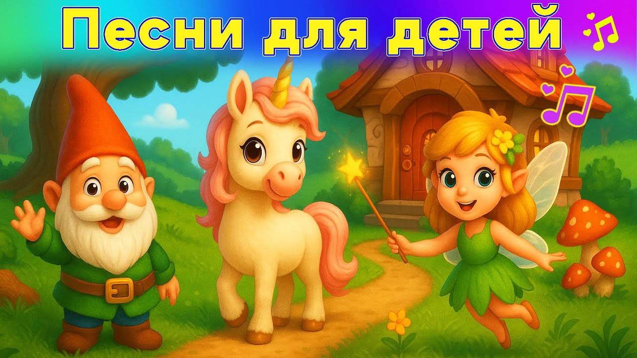 🎵 Детские песни 🎵 мультики для детей