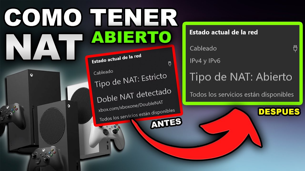 COMO TENER NAT ABIERTA EN XBOX SERIES S | X METODOS DE SOLUCION