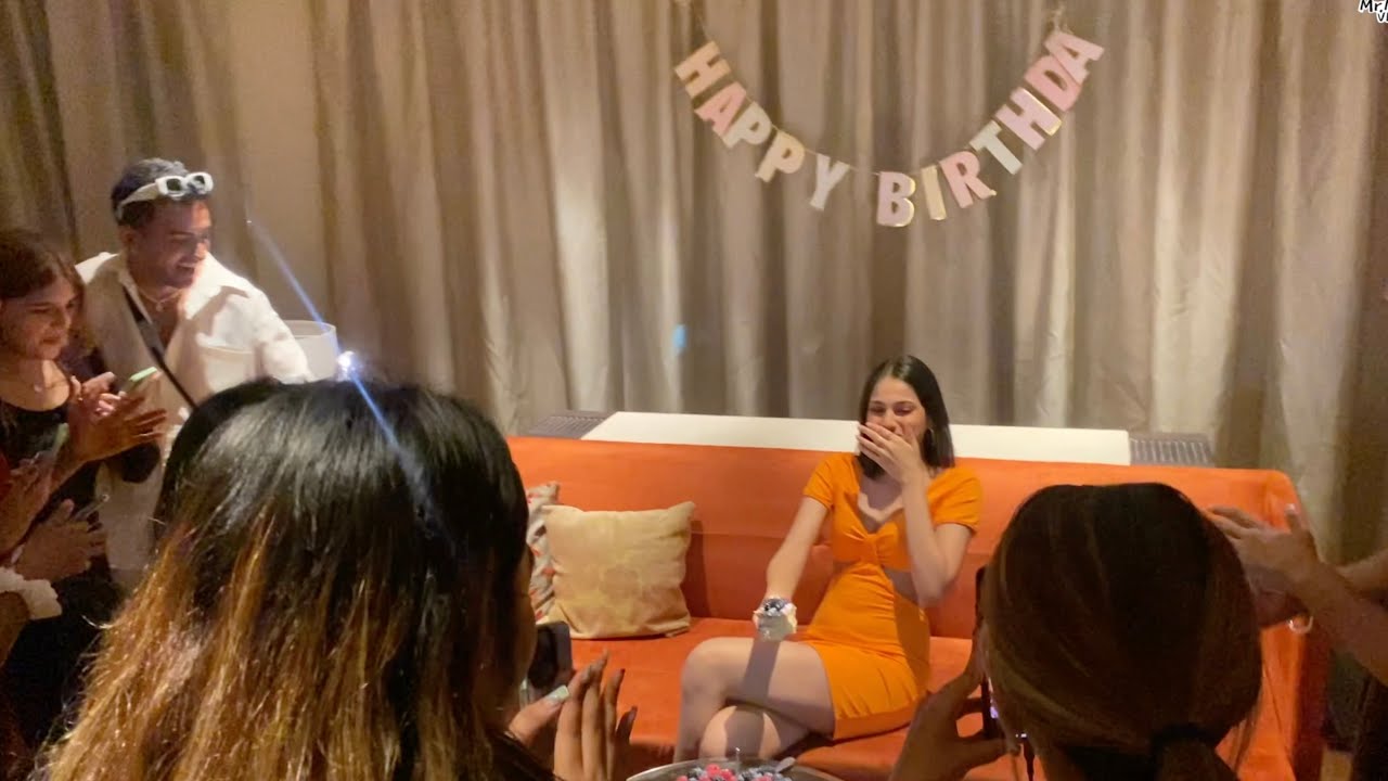 Khushi’s bday celebration + Special surprise for you guys 😍 | Mr.MNV |