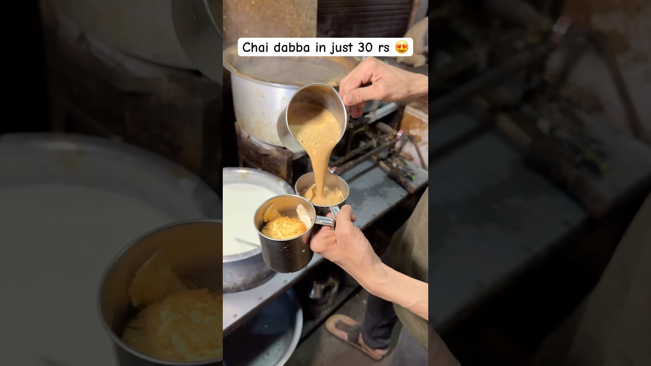 Chai dabba in just 30 rs 😍 #shorts  #streetfood #foodshorts