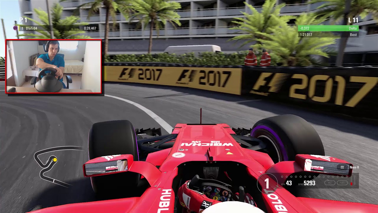 Let's Try/Play F1 2017 with Microsoft's Sidewinder Force Feedback Wheel