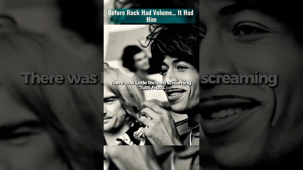 Before Hendrix.Before Elvis. There he was. ⚡#LittleRichard #RockIcon #RockOrigins